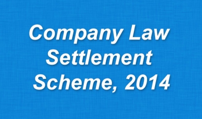 Company Law Settlement Scheme 2014