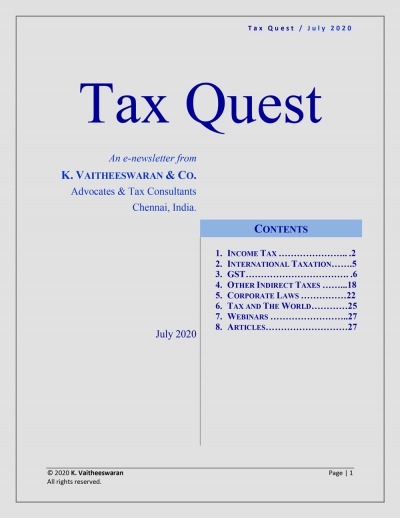 Tax Quest - July 2020